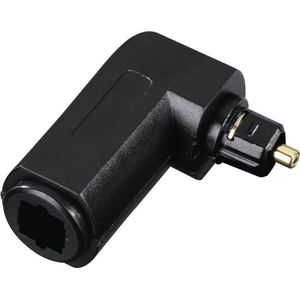 Avinity ODT-adapter Toslink-stekker - Toslink-koppeling Verguld 90° Flex