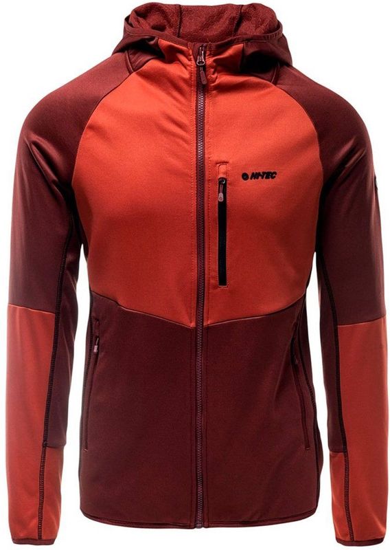 Hi-tec Camil Fleece Met Kap Rood 2XL Man