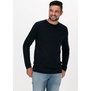 Kultivate Kn Melvin Truien & Vesten Heren - Sweater - Hoodie - Vest- Blauw - Maat S