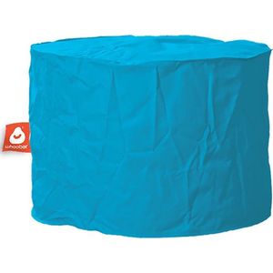 Whoober zitzak poef Rhodos outdoor turquoise - Wasbaar - Voor binnen en buiten