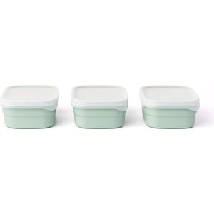 OptiFridge® BIO Bewaardoos - Diepvriesbakje - 3x600ml