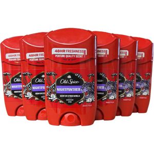 Old Spice Night Panther Stick - Voordeelverpakking 6x50ml - Deodorant