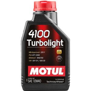 MOTUL 4100 Turbolight 10W40 Motorolie - 1L