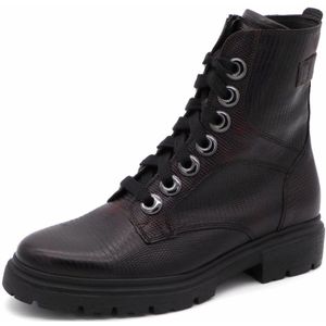 Durea Dames Veterboot - 9809-755-1268 Bruin - Wijdte H - Maat 5½ (38.5)
