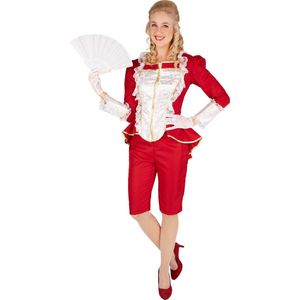 dressforfun - Venetiaanse edelvrouw M - verkleedkleding kostuum halloween verkleden feestkleding carnavalskleding carnaval feestkledij partykleding - 301370