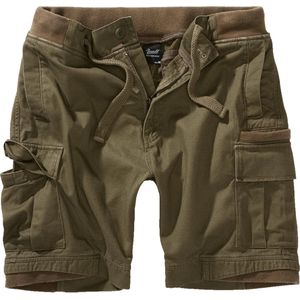 Heren - Mannen - Jongens - Menswear - Modern - Urban - Streetwear - Casual - Packham - Shorts - Korte broek Vintage olive