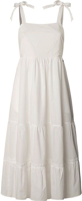 Pepe Jeans - Larieta - Jurk - Wit - Vrouw
