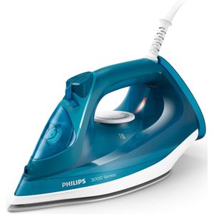 Philips 3000 serie DST3040/70 Stoomstrijkijzer Keramische Strijkzool - Strijkijzer - Blauw