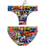 Turbo Comic Polo City Zwemslip Veelkleurig S Man