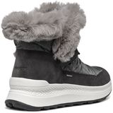 Geox - D Spherica Actif X2 Enkellaarsjes - Zwart - Nylon - Suède