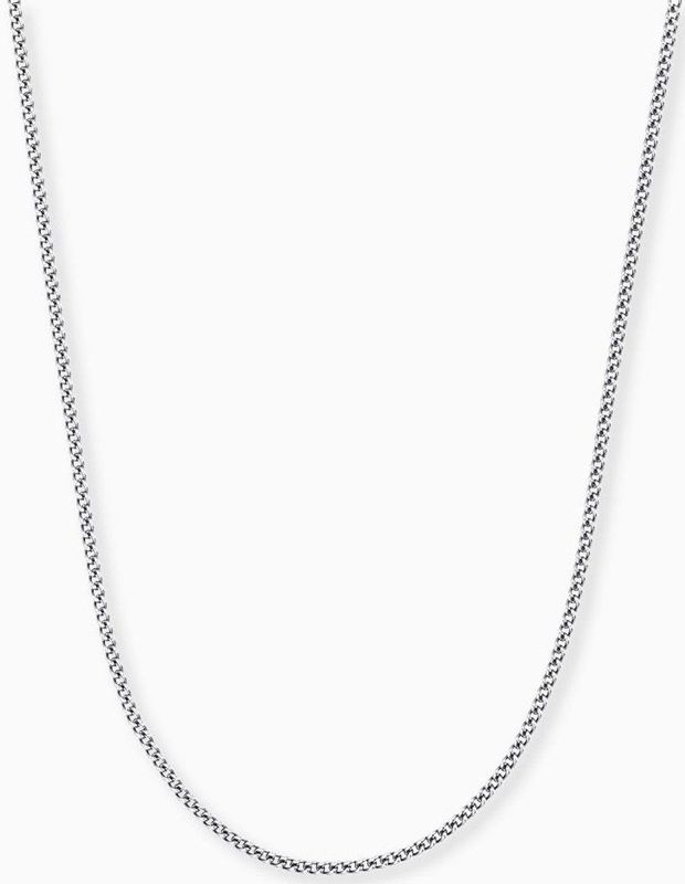 Engelsrufer - Gepantserde Ketting - 925 Zilver - 60 cm