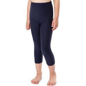 Merry Style Meisjes Leggings - Sport - Vrijetijdsbroek - ¾ Lang - Marineblauw - 134 - MS-MS10-352-LE