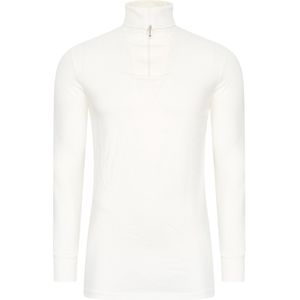 Cappuccino Italia - Heren Trui Ski Pully - Wit - Maat XL