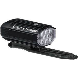 Lezyne Micro Drive Pro 1000+ Koplamp - Fietsverlichting - Fietslamp voor - USB oplaadbaar - 7 uitvoermodi - Zilver/Zwart - 1000 Lumens