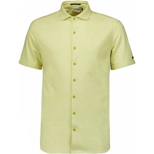 NO-EXCESS Overhemd Shirt Short Sleeve Jersey Stretch 24420481 056 Lime Mannen Maat - XL