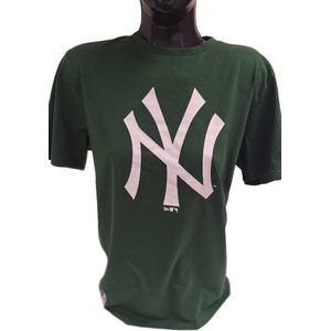 YANKEES-TSHIRT-HONKBAL-NEW ERA-GREEN-XS
