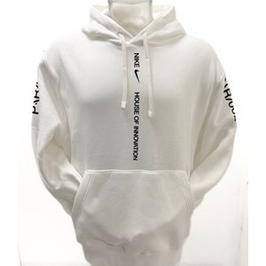 Nike Club Fleece Hoodie House of Innovation (Wit) - Maat L