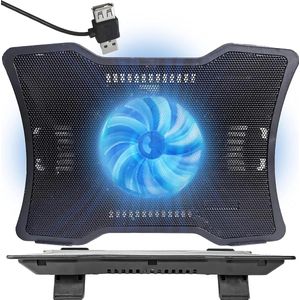 Lexium Laptop Cooler - 35x25 cm - Krachtige Ventilator - Ergonomisch