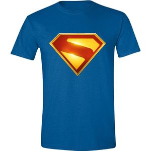 Superman - Gleaming Logo T-Shirt - Small