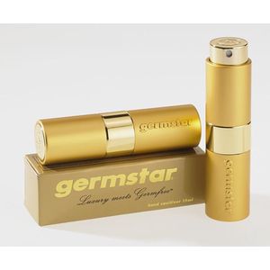Startset Germstar DeLuxe Twist spray Agua goud 15ml - navulling 474ml