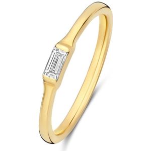 Isabel Bernard - Diamanten Ring - Transparant - 14 Karaat Goud