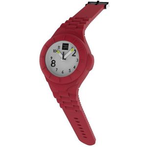 TOO LATE - siliconen horloge - MASH UP LORD SLIM - Ø 27 mm RED