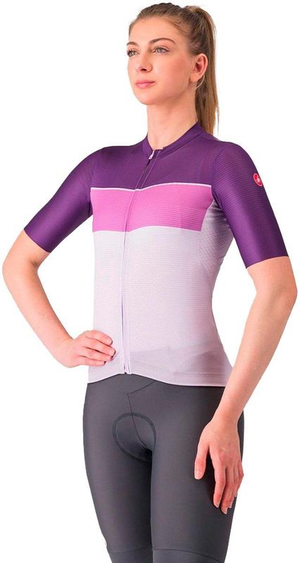Castelli - Elegante - Jersey - Pink Violet - Lange Mouwen