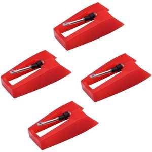 Allecto Premium - Platenspeler naalden set voor helder geluid - 4 stuks