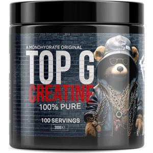 Top G - Micronized Creatine Monohydrate - 300g - 100 Porties! - Creatine - Creatine Monohydraat - Creatine Monohydrate - Fitness - Krachttraining - Energie