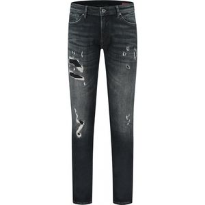 Purewhite - Heren Skinny fit Denim Jeans - Denim Dark Blue - Maat 31