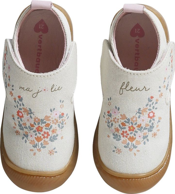 Vertbaudet - Konijnenslippers - Katoen - Met Klittenband - Voor Baby