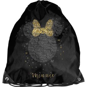 Disney Minnie Mouse Gymbag, Gold - 45 x 34 cm - Polyester