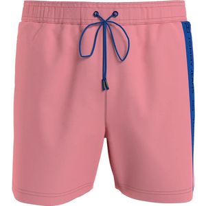 Tommy Jeans Medium Side Tape Zwembroek Roze S Man