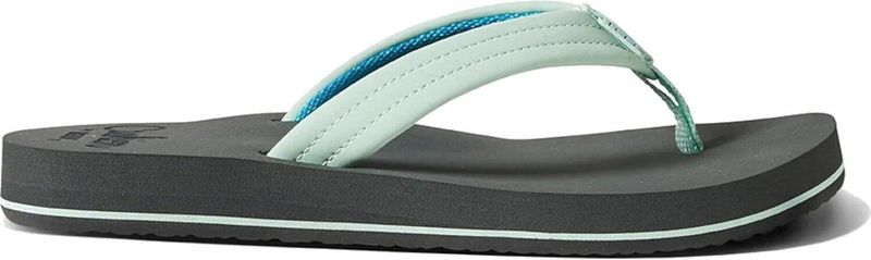 Reef - Cushion Breeze - Slipper - Grey Mint - Faux Nubuck - EVA Rubber
