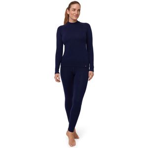 DANISH ENDURANCE Merino Thermoset - Extreme Kou - voor Vrouwen - Donker marineblauw - Maat XL