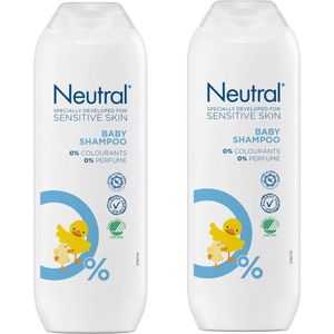 Neutral Parfumvrij - 2 x 250 ml - Baby Shampoo - Parfumvrij