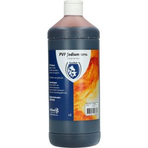 Excellent Jodium Shampoo – 10% PVP Jodium – Uitsluitend voor dieren – Reinigt huid en vacht – Huidvriendelijk en prikt niet – Klepsluiting – 1L