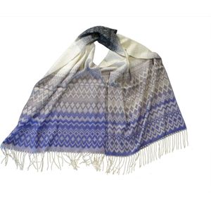 Jessidress® Lange Warme Sjaal Luxe Sjaals Elegante Dames Wintersjaal Omslagdoek 190 x 70 cm - Paars