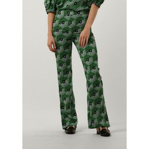 Studio Amaya Didi Broeken Dames - Groen - Maat XS