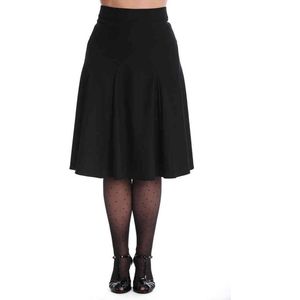 Banned - Carol Classic Panel Detail Rok - S - Zwart
