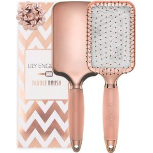 Lily England Paddle Brush, best for detangling, straightening hair and blow-drying - Paddle Brush - Rose Gold