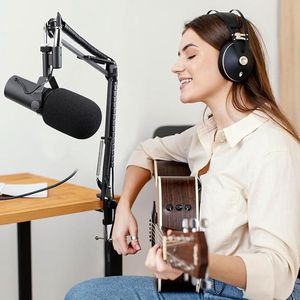professional microphone arm - QuadCast Boom Arm Stand / microfoonhouder, microphone arm standard adjustable microphone stand - Microfoonstandaard