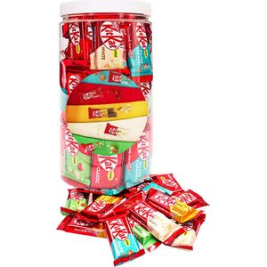KitKat Mini chocolademix - 5 smaken - melkchocolade - hazelnoot - peanut butter - salted caramel - witte chocolade - 591g