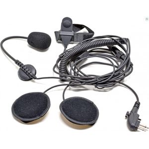 Team electronic Riderphone M-RM motorhelmset met PTT schakelaar (Motorola-Team-Midland)