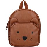 Kidzroom Porto Beary Excited Rugzak - Cognac - Beer