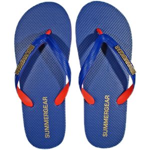 SummerGear Slippers - Gerecycled Rubber - Blauw - Rood