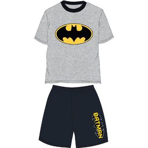 DC Comics Batman - Shortama - Pyjama - Maat 98 - Grijs shirt met zwarte broek