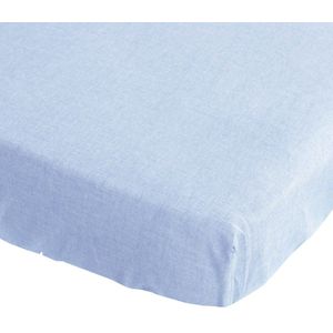 BINK Bedding Hoeslaken Bo Blue 90 x 200 cm