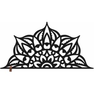 FBRK. Geometrische Boho Halve Mandala - Bronze Metallic