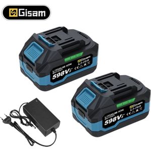 Gisam - Makita Accu 18v 5 Ah - Lithium-Ion Batterij - Betrouwbaar & Duurzaam - Vervangingsaccu voor Makita Gereedschap
